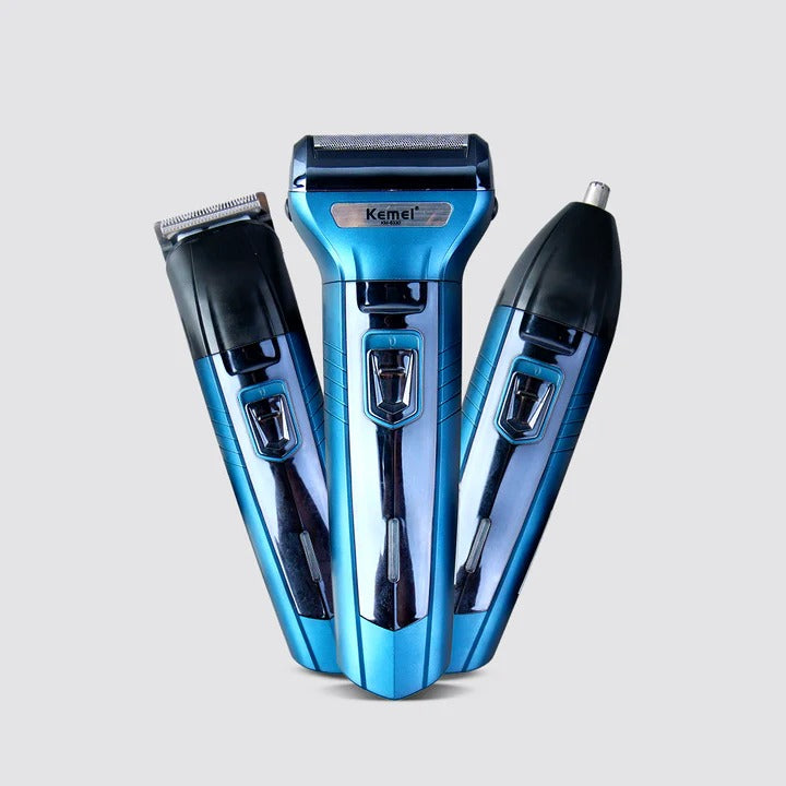 Kemei KM-6330 3-in-1 Men's Grooming Kit