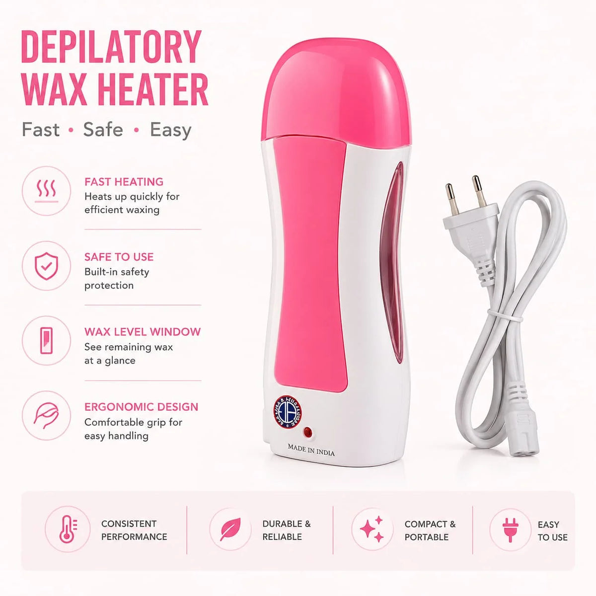 Electric Wax Heater Machine for Hair Removal